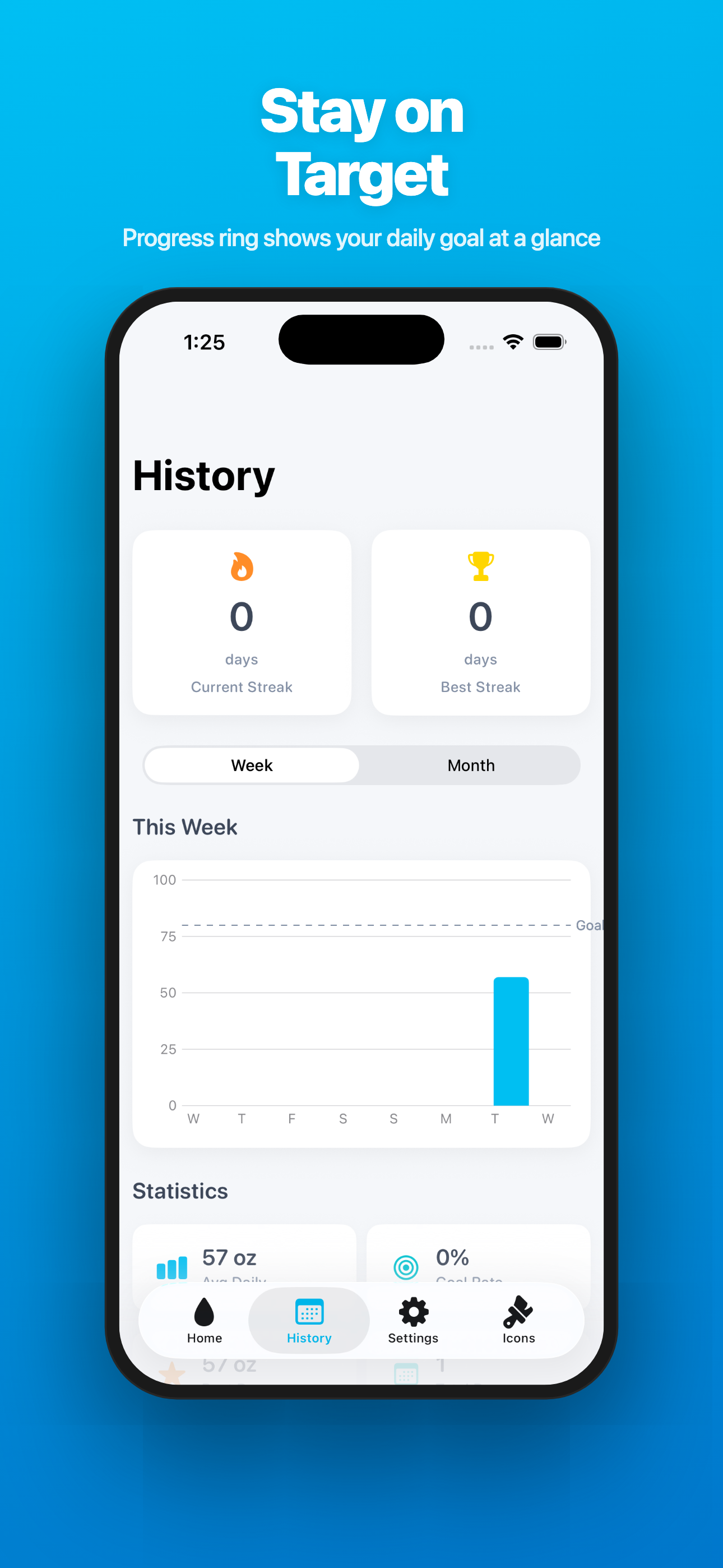 Hydrate — Stay on Target