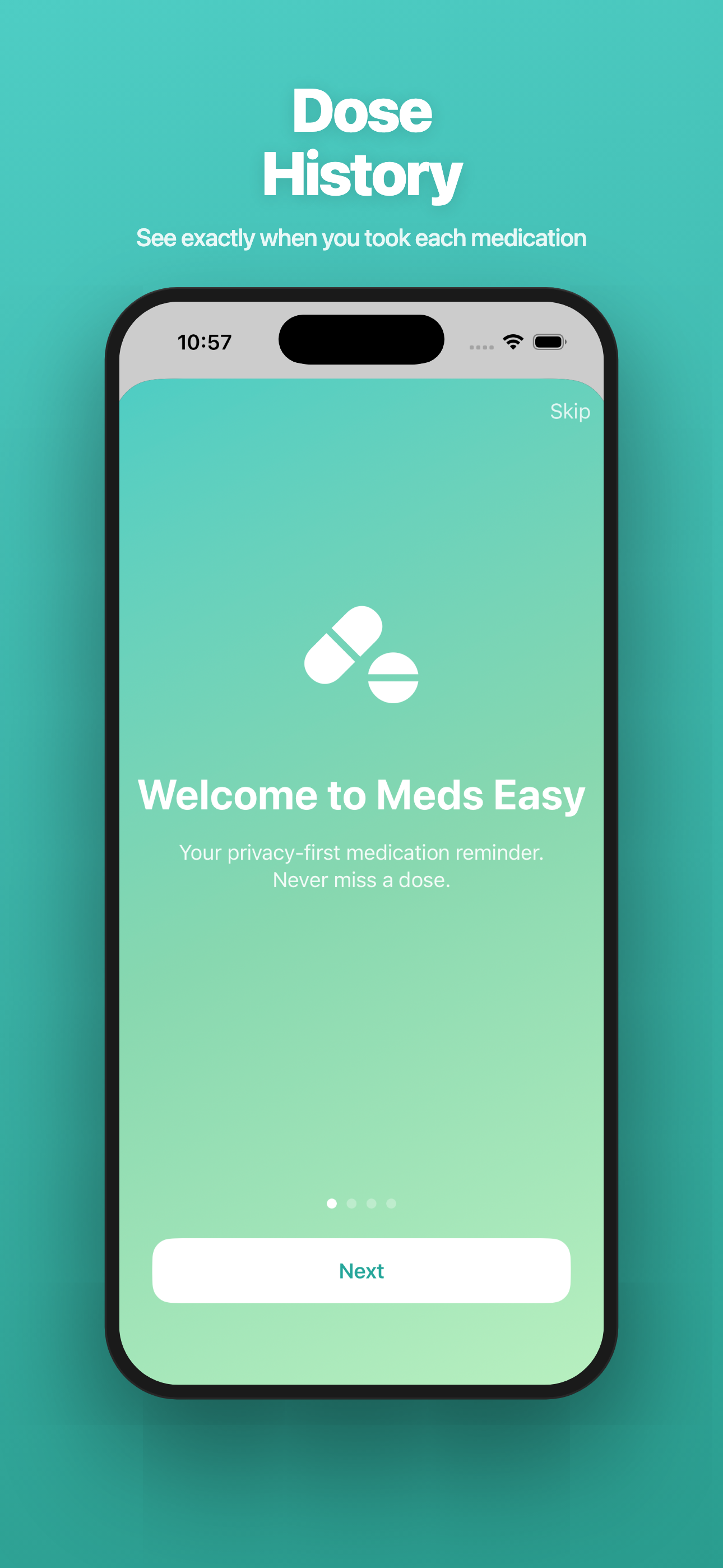 Meds Easy — Refill Alerts