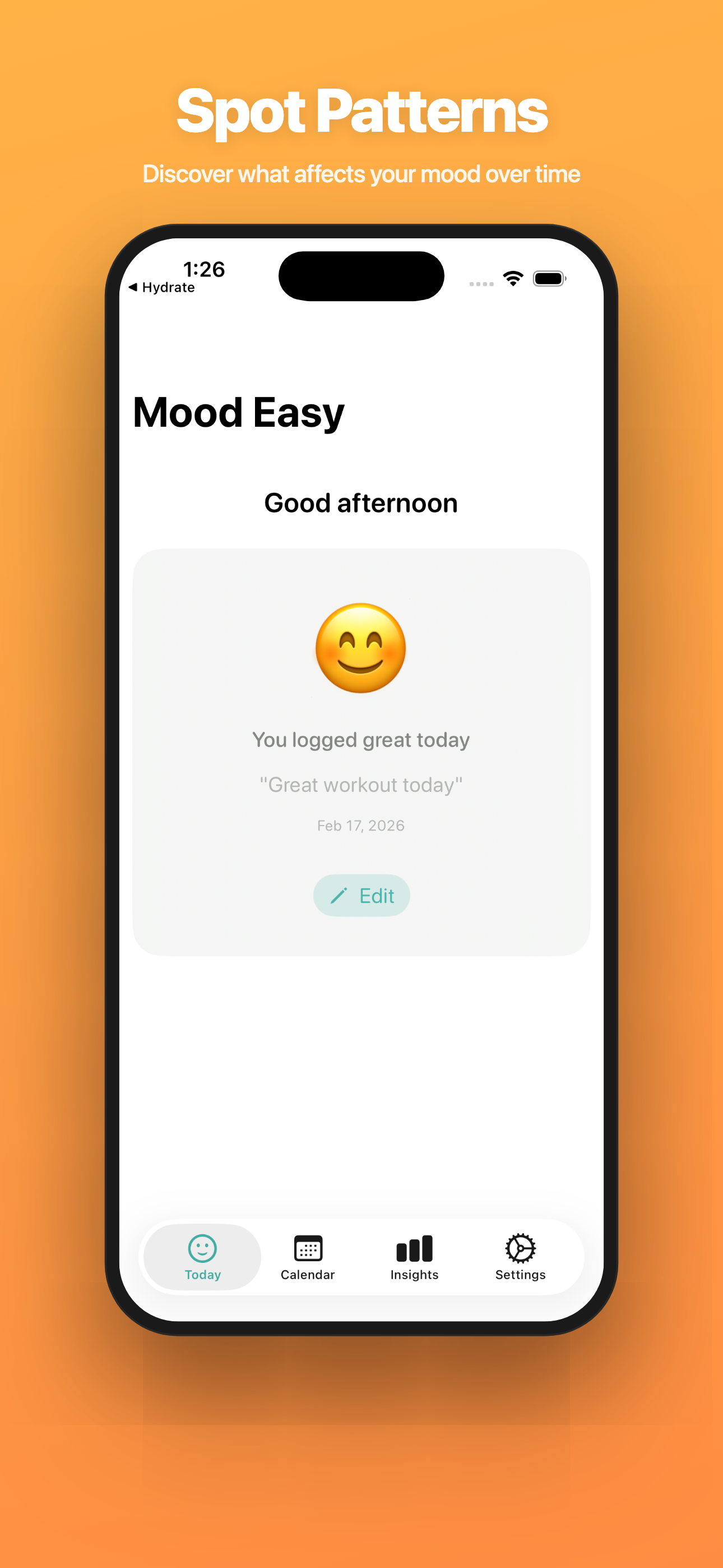 Mood Easy — Spot Patterns