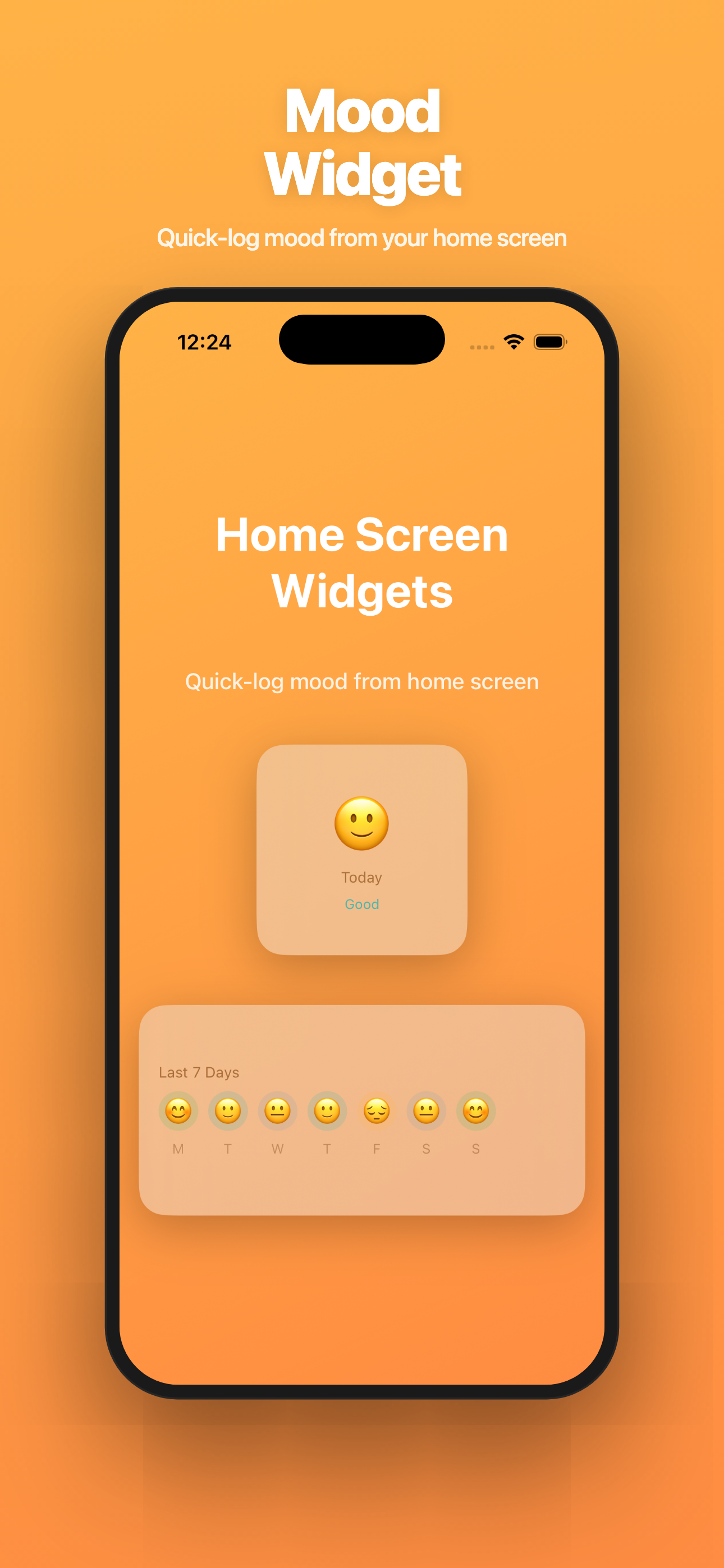 Mood Easy — Home Screen Widget