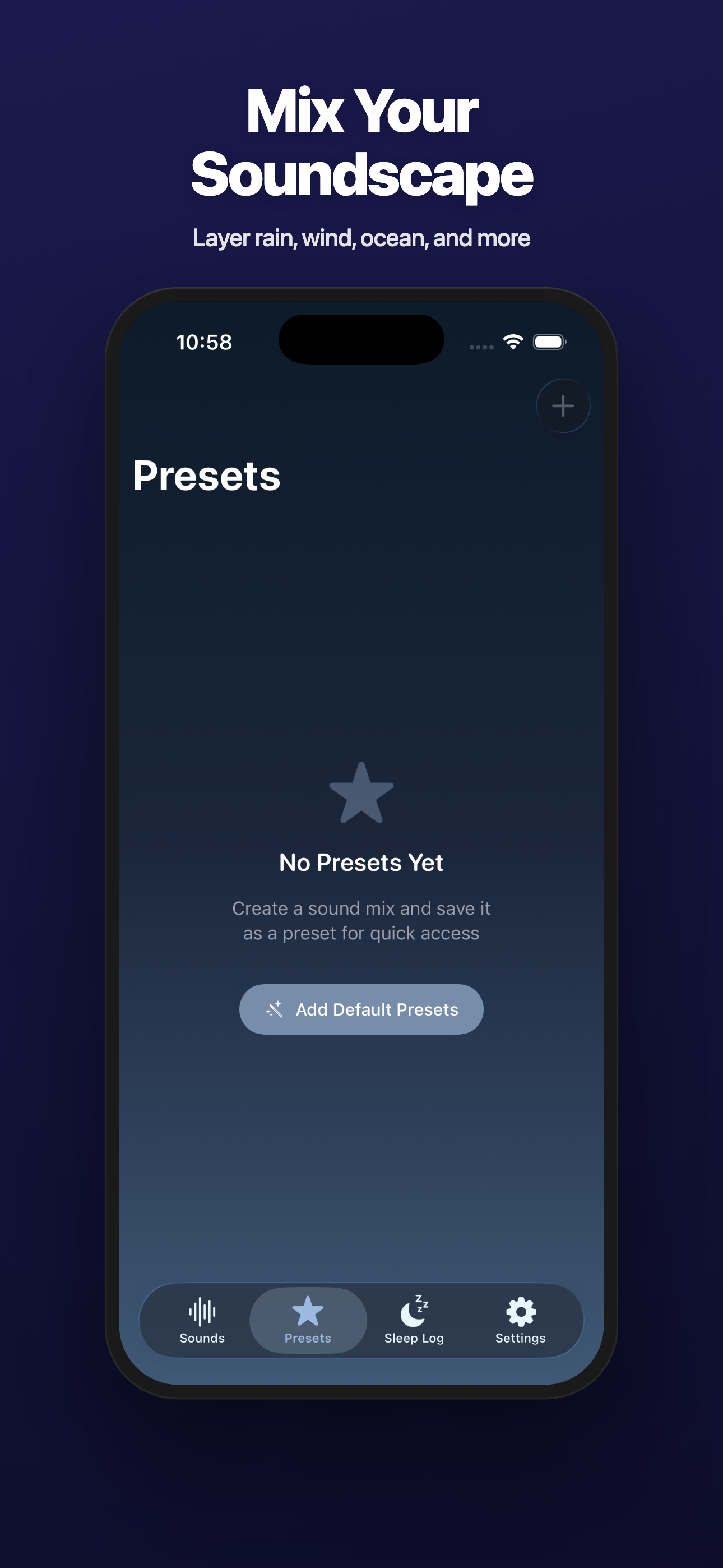 Rest Easy — Mix Your Soundscape