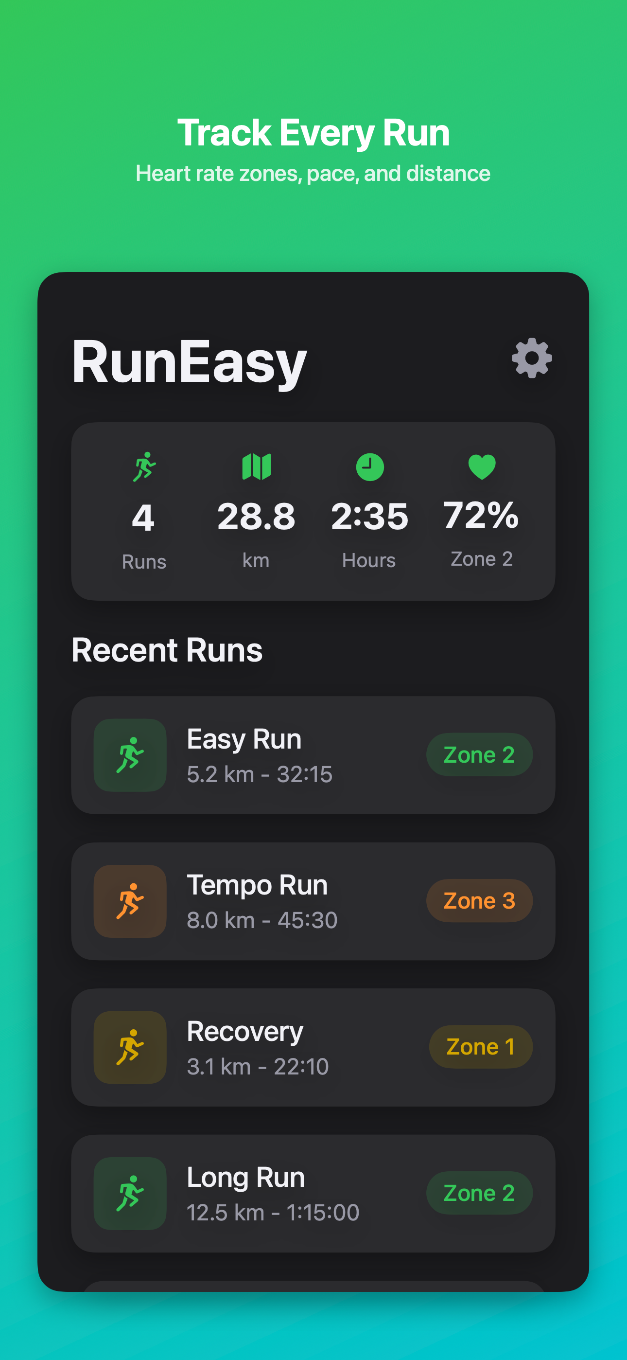 Home screen on iPhone