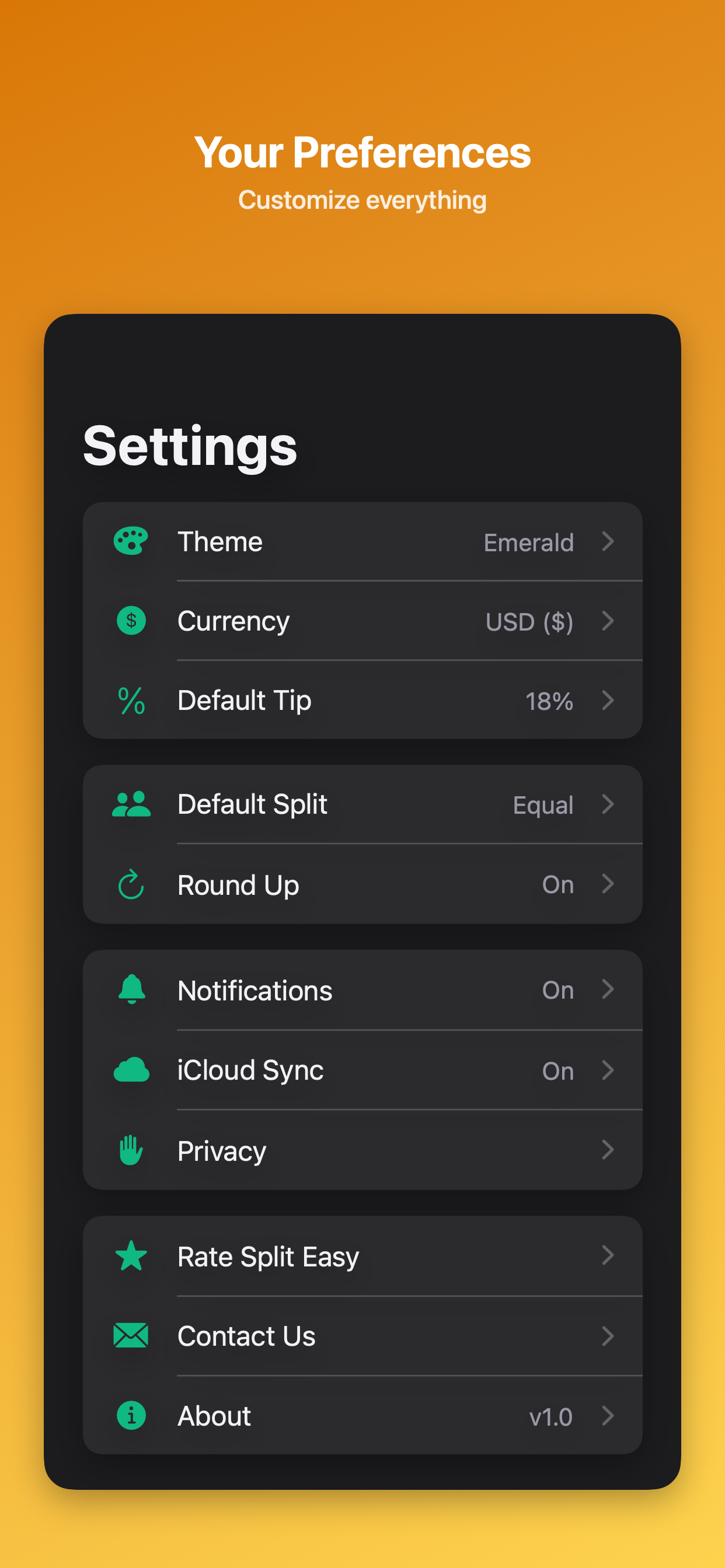 People and preferences