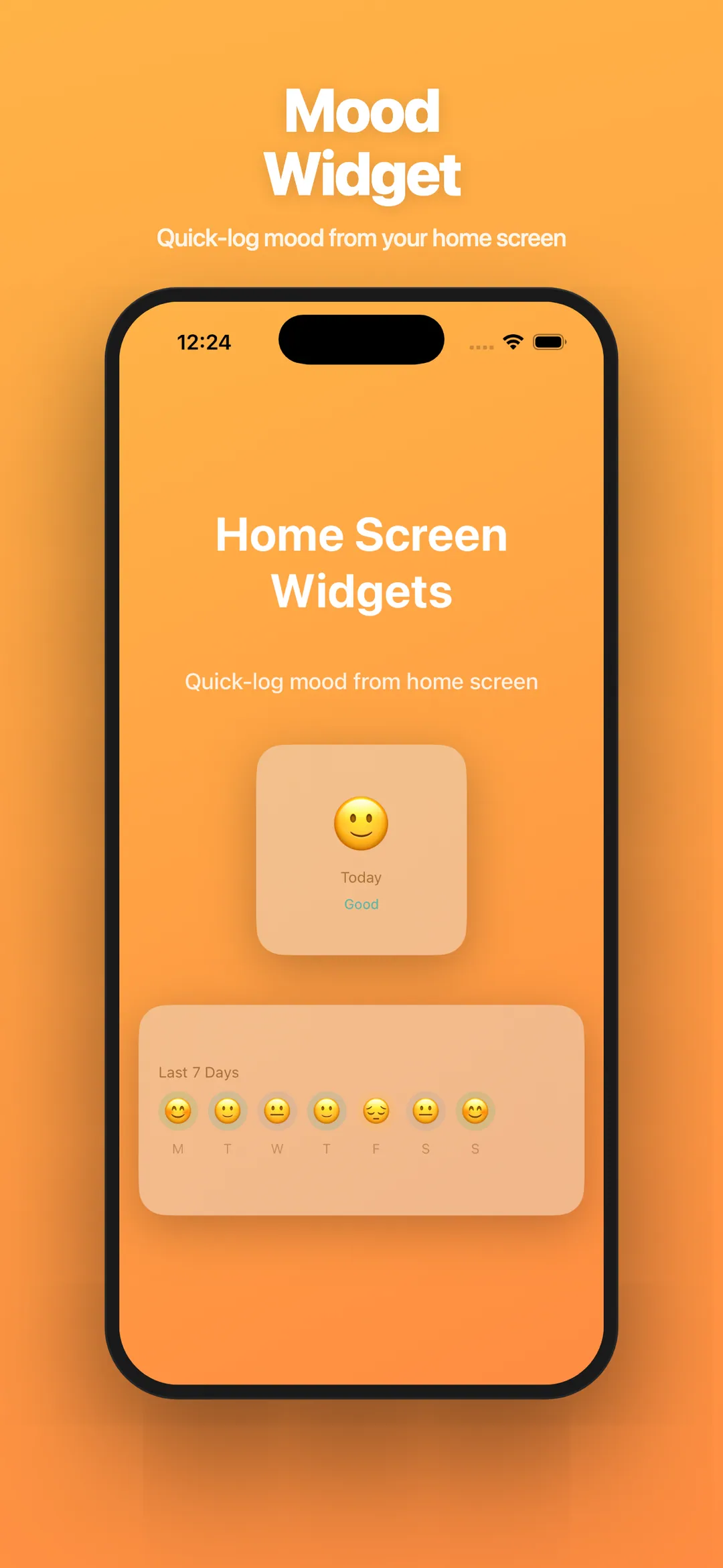 Mood Easy — Home Screen Widget