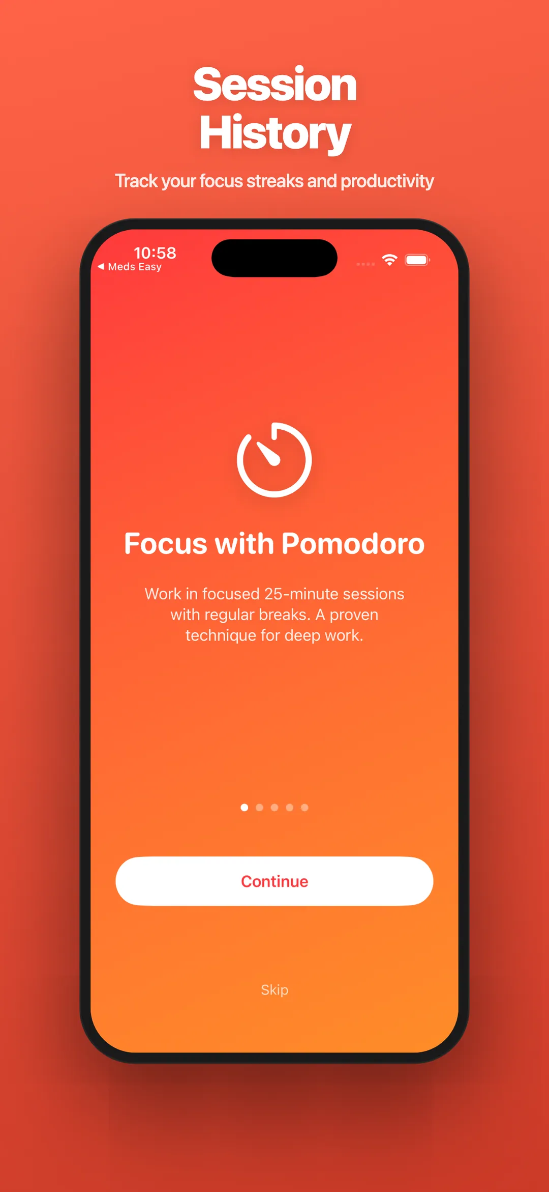 Pomo Easy — Apple Watch Ready