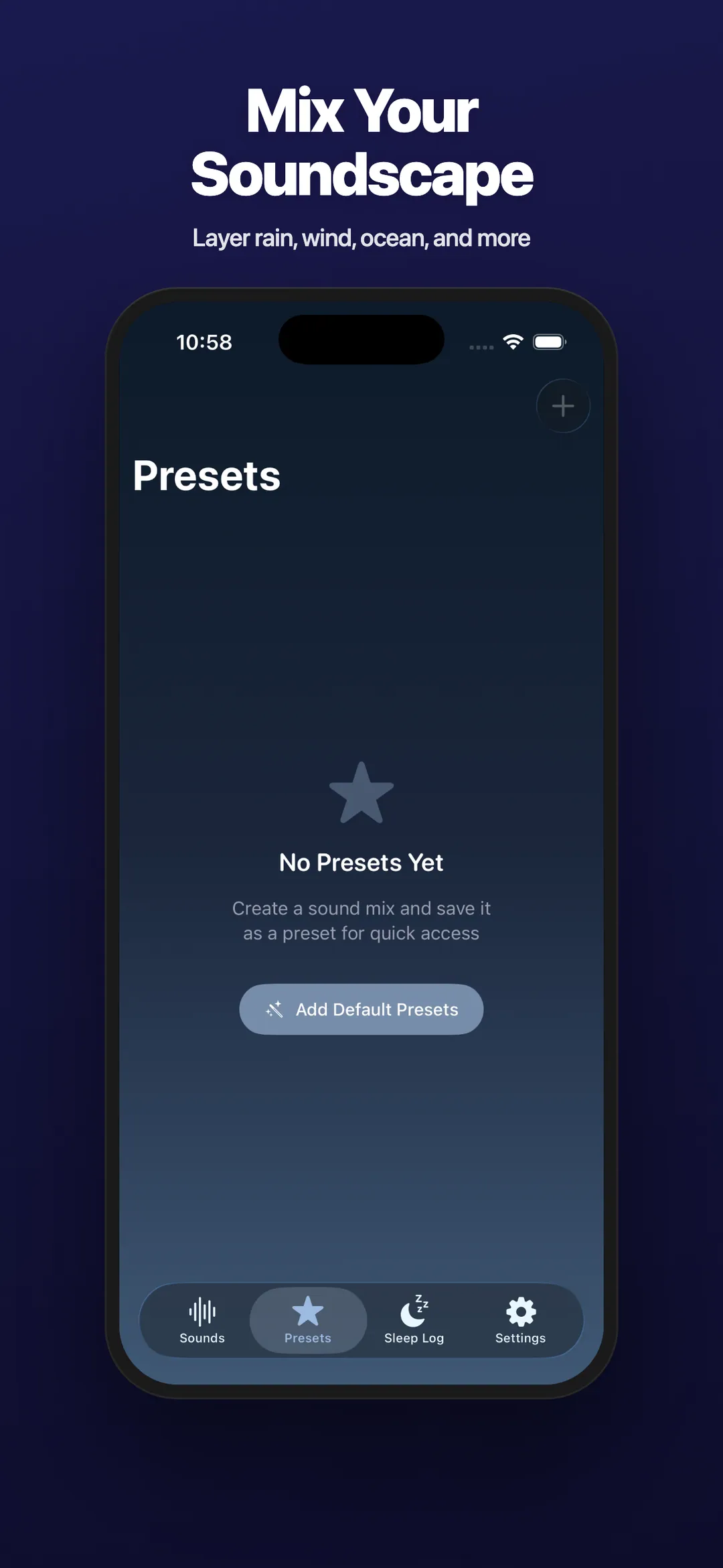 Rest Easy — Mix Your Soundscape