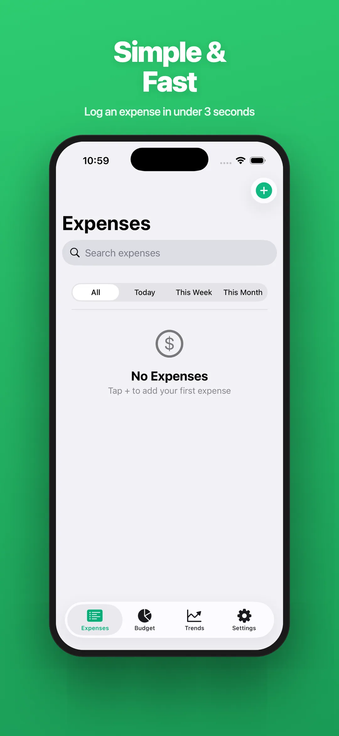 Spend Easy — Monthly Budgets