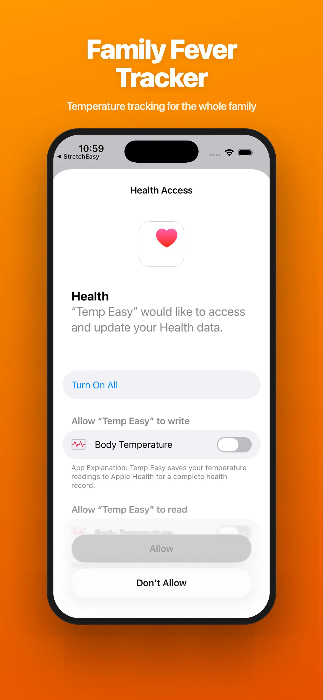 Temp Easy — Family Fever Tracker