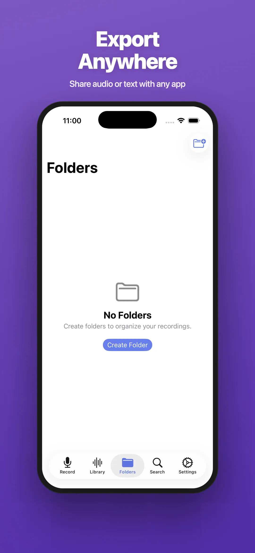 Voice Easy — Organize Recordings
